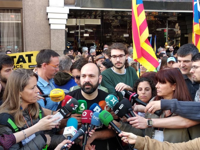 El vpte. D'Òmnium Marcel Mauri en una imatge d'arxiu.