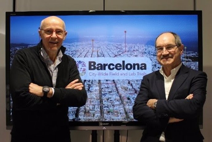 Carlos Grau (Mobile World Capital Barcelona) y Pedro Mier (Ametic)
