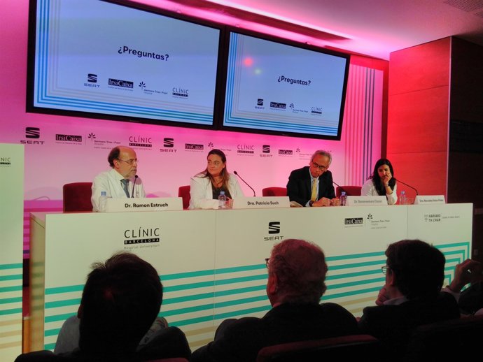 Ramon Estruch, Patricia Such, Bonaventura Clotet i Mercedes Sotos-Prieto