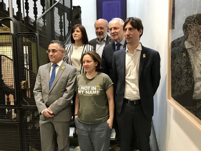 Eurodiputats de la plataforma 'Diàleg UE-Catalunya'