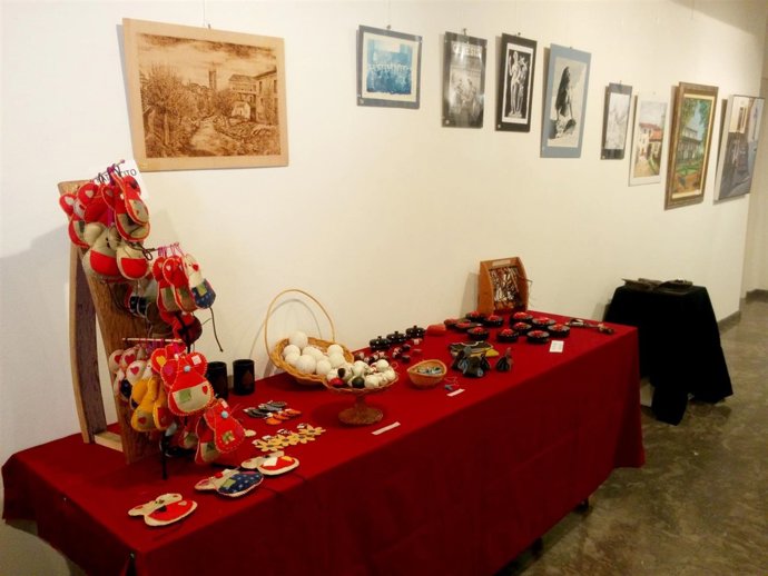 Imagen de algunas piezas de la exposición