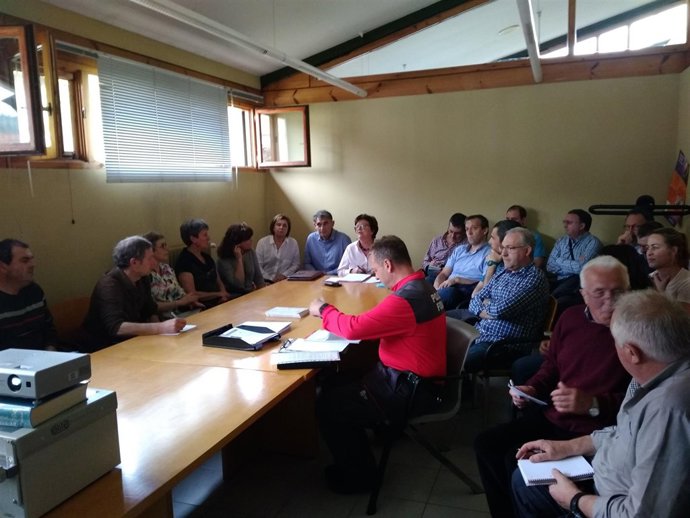 Imagen del primer seminario HeliNet celebrado en Ezcároz.