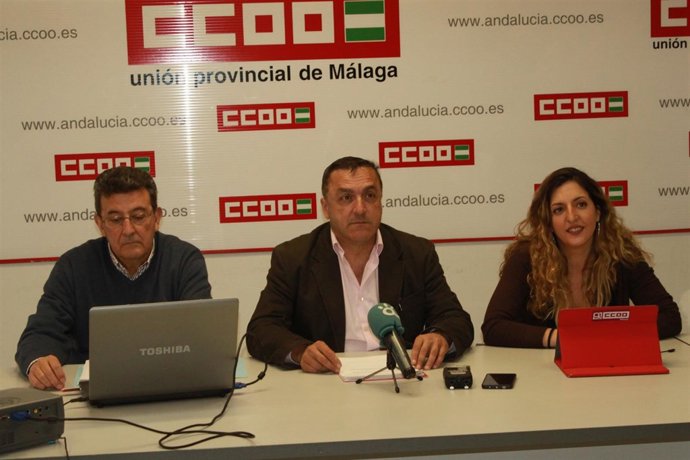 Rueda de prensa CCOO salarios