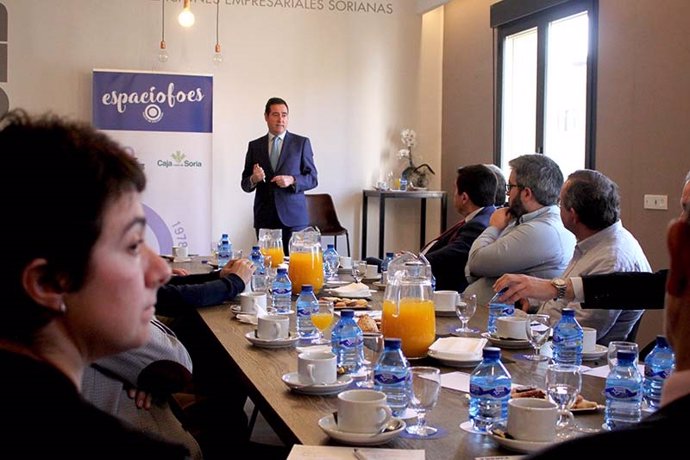  Garamendi En Los Desayunos De FOES. Soria 20/04/2018