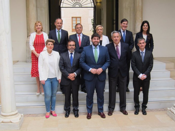El nuevo Equipo de Gobierno de la Región de Murcia             