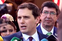 Rivera sostiene que "el PSOE ha quedado marcado por los ERE en Andalucía"