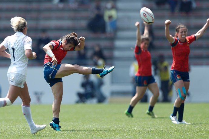 Selección española femenina de seven rugby Series Mundiales