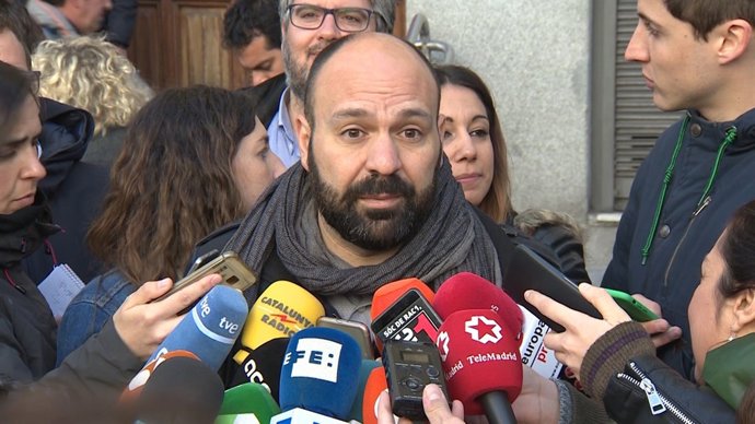 Marcel Mauri declara en la porta del Tribunal Suprem
