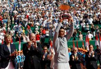 Nadal arrolla a Nishikori y reina por undécima vez en Montecarlo