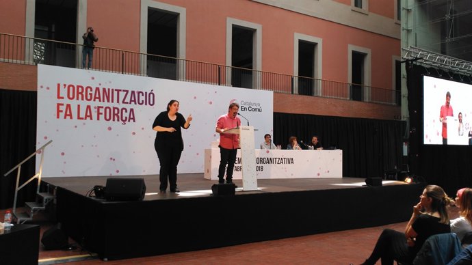 El coordinador general de CatComú, Xavier Domènech