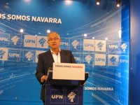 Enrique Maya, abierto a pactar con PSN, PPN y Ciudadanos para "recuperar" el Ayuntamiento de Pamplona