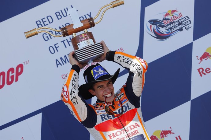 El piloto español de MotoGP Marc Márquez 