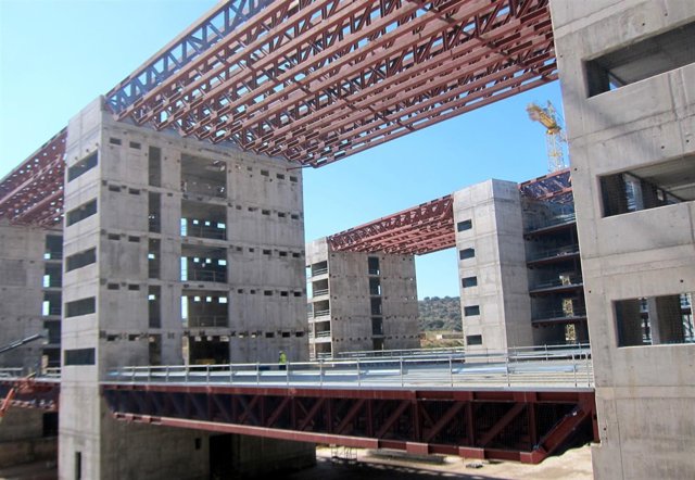 Obras hospital Toledo, septiembre 2017                   
