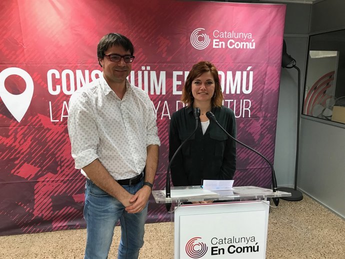Xavier Matilla i Elisenda Alamany (CatComú)
