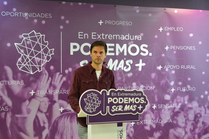 Ndp+Audio+Foto Podemos Exigirá Al Presidente De La Junta De Extremadura Medidas 