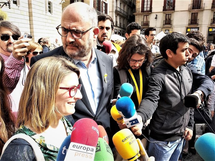 Elsa Artadi, Eduard Pujol (JxCat)