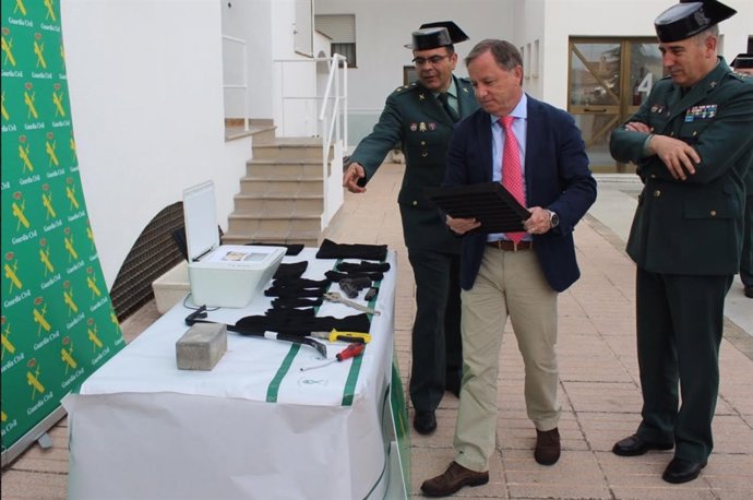 Moragues en Xàtiva informando de la operación