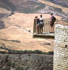 Turistas, Málaga, turismo 