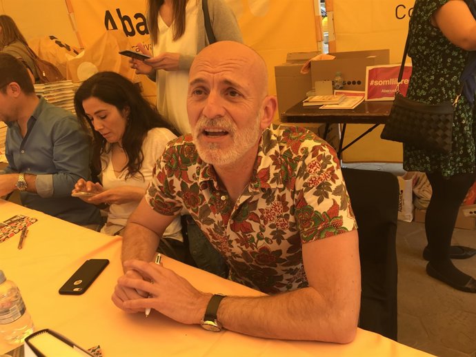 L'escriptor Alejandro Palomas