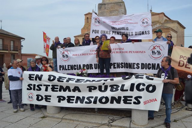Valladolid.- Manifestación pensiones