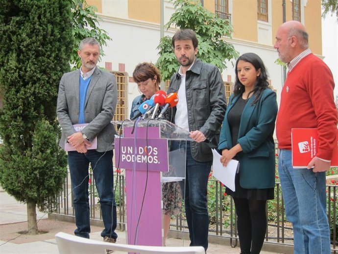  RUEDA DEPRENSA UNIDOS PODEMOS                               