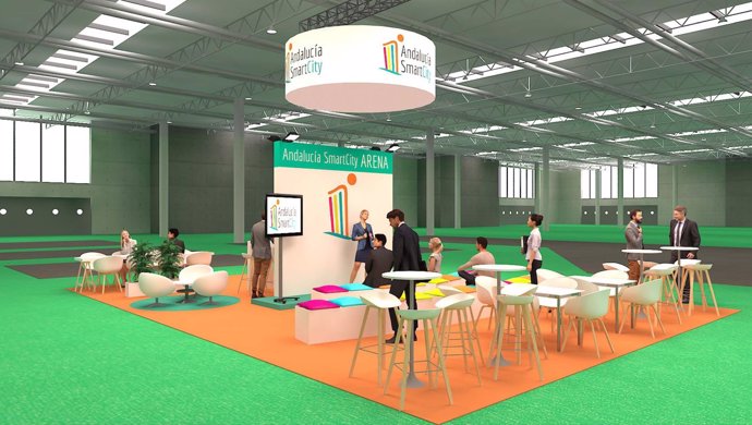 Expositor de Andalucía Smart City en el Foro GreenCities