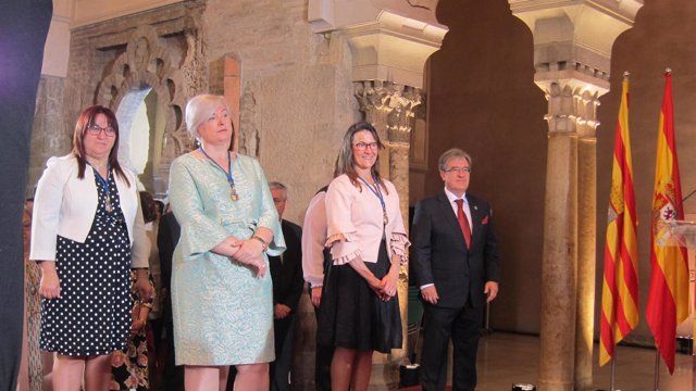 Científicas aragonesas que han recibido la Medalla de las Cortes de Aragón 2018.