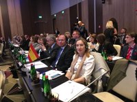 Ana Pastor destaca en Europa la "lección de fortaleza" de la democracia española frente al independentismo