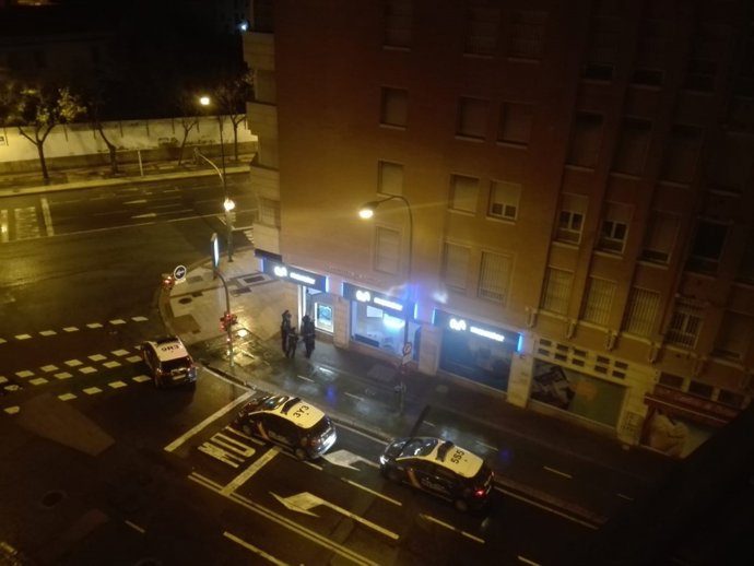 Policía Nacional interviene tras el robo en una tienda de telefonía