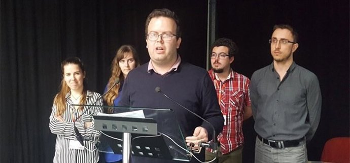 Jesús de Alba, en el centro, es el nuevo presidente de la CREUP