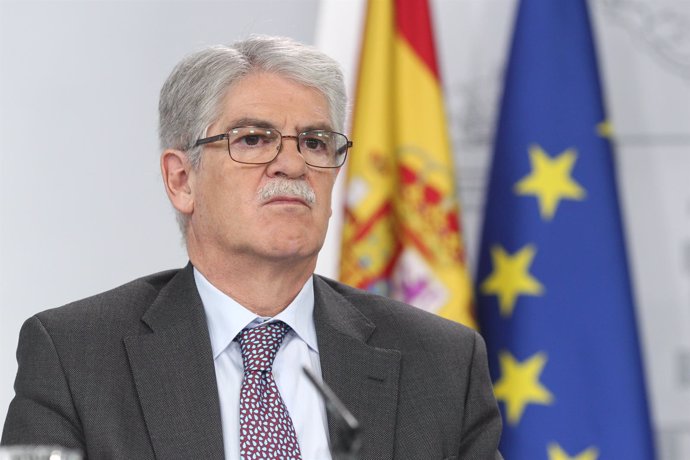 Rueda de prensa de Alfonso Dastis tras el Consejo de Ministros