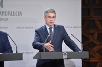 La Junta rechaza entrar en el "bucle" de la oposición sobre un adelanto electoral en Andalucía: "Nos toca gobernar"