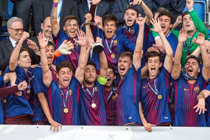 FC Barcelona, campeón de la UEFA Youth League