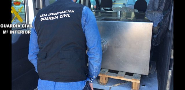 Máquina recuperada en la operación