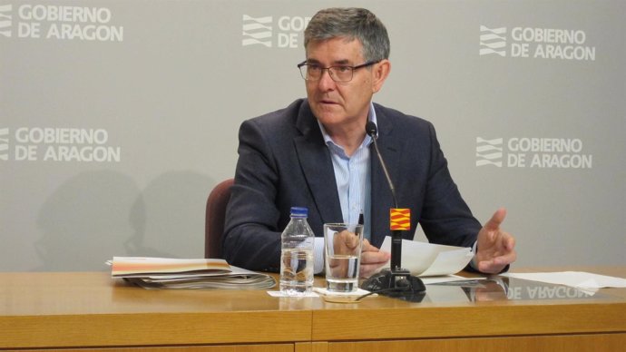 El consejero de Presidencia de Aragón, Vicente Guillén                   