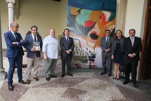Inauguración de la exposición de Luis Pablo Gómez Vidales