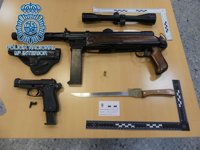 Detenidos dos hermanos tras una riña e intervenirles armas de fuego y marihuana en Dos Hermanas (Sevilla)