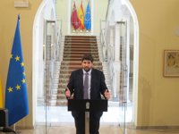 López Miras: "Quienes apuestan por el fin de los trasvases siempre me tendrán enfrente"