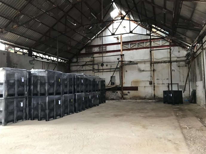 Estado actual de la fábrica de Inquinosa en Sabiñánigo (Huesca)