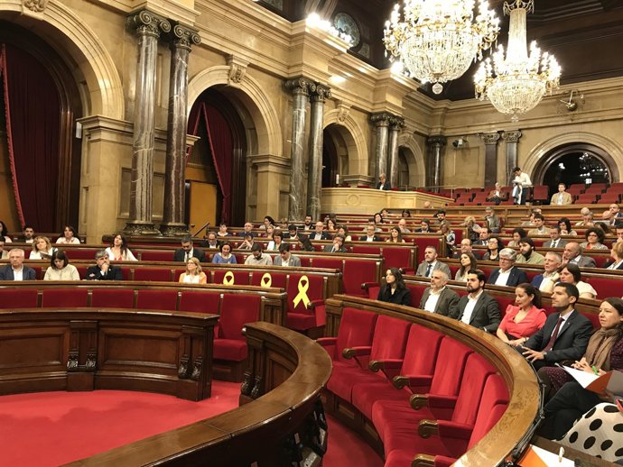 Ple del Parlament de Catalunya