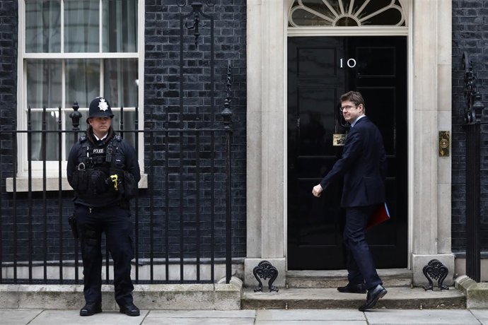 Foto de archivo del ministro de Comercio británico, Greg Clark. 