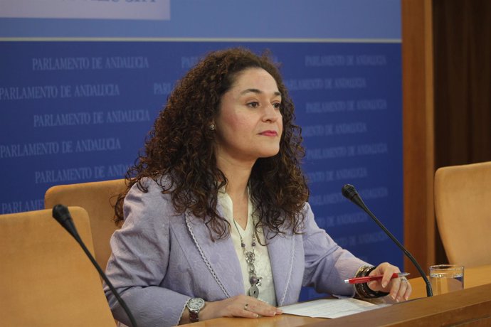 La portavoz adjunta del grupo parlamentario de IU Andalucía Inmaculada Nieto 