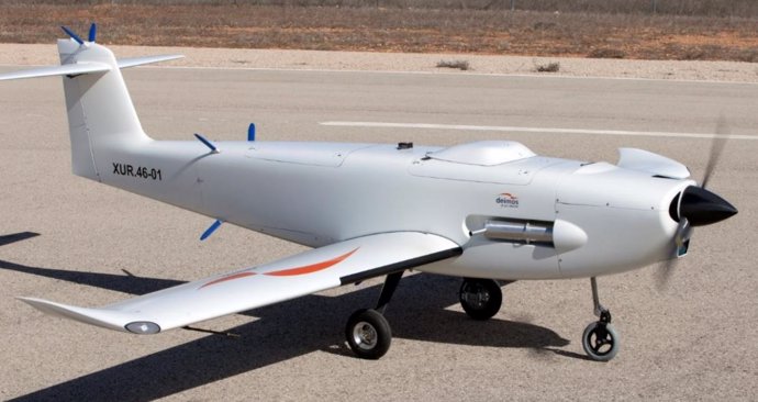Protitipo del UAV D80 Titan de Elecnor-Deimos