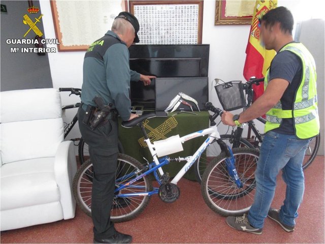 Objetos recuperados en Santa Pola