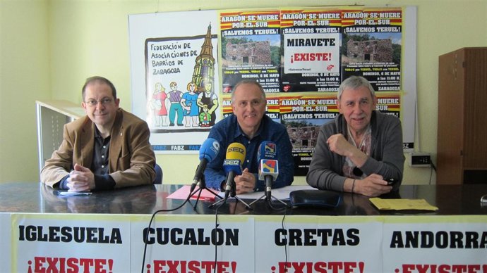 Rafael Tejedor, Francisco Juárez y Joaquín Carbonell