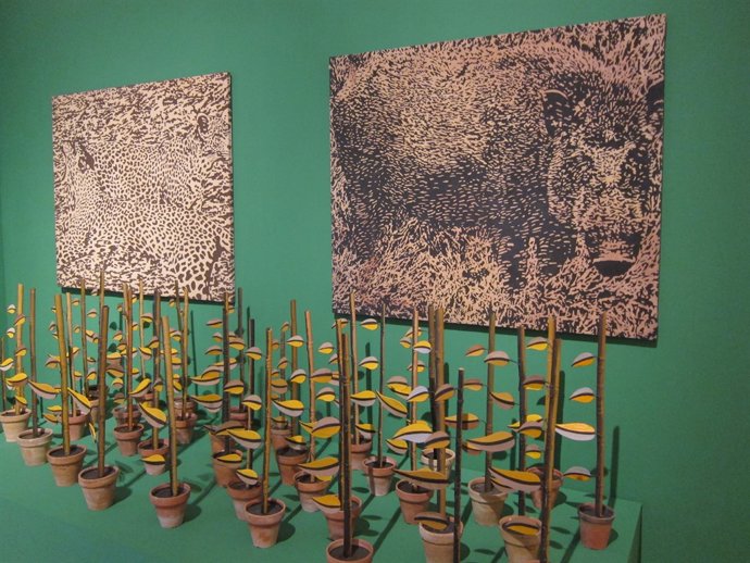 Una de las obras de la muestra 'A contratiempo' del IVAM                      