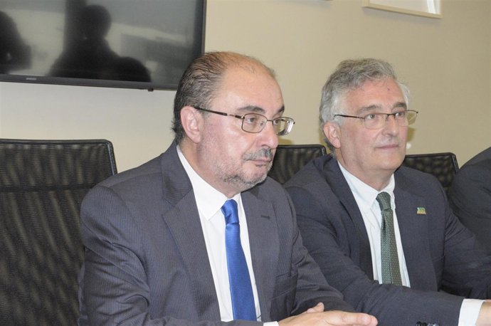 Javier Lambán y Joaquín Olona