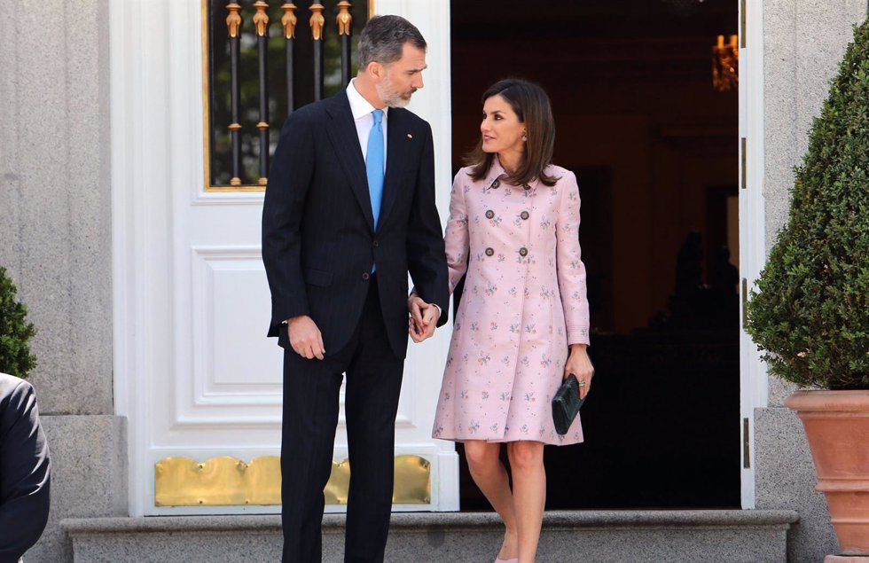 Los reyes felipe y letizia