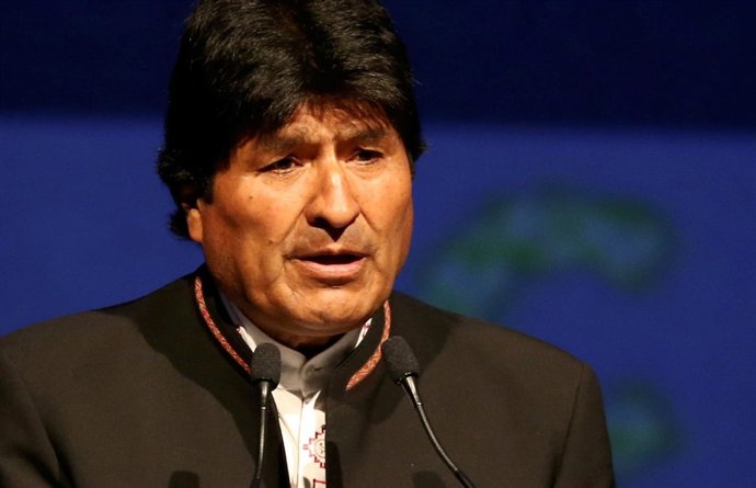 El presidente de Bolivia, Evo Morales
