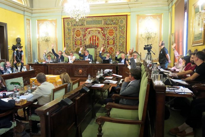 Ple de l'Ajuntament de Lleida